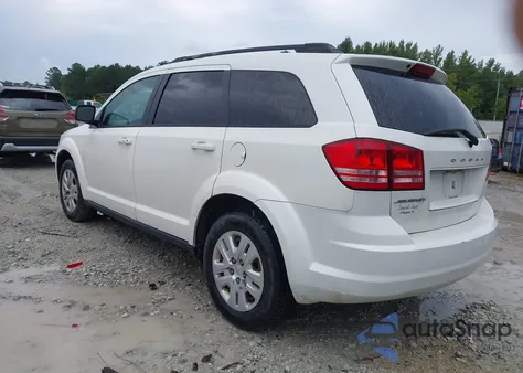 2017 Dodge Journey Se z USA, uszkodzony, nr VIN 3C4PDCAB3HT552840